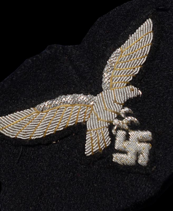 Luftwaffe Hermann Goring Division Officer Cap Eagle