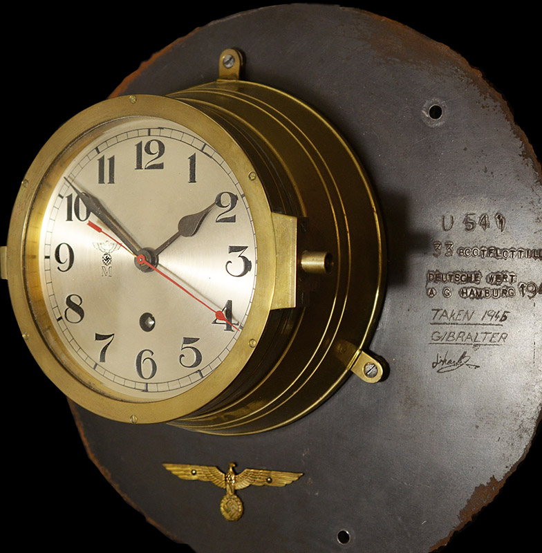 Kriegsmarine U-Boat Clock | Kieninger & Obergfell | Full Provenance To U-541