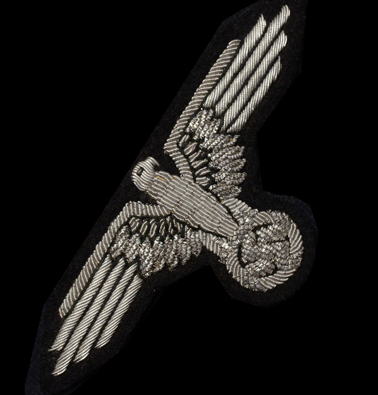 Waffen-SS Officer Sleeve Eagle | RZM Label | Unused Condition