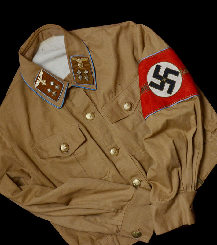 NSDAP Political Leader Zellenleiter Brown Shirt.