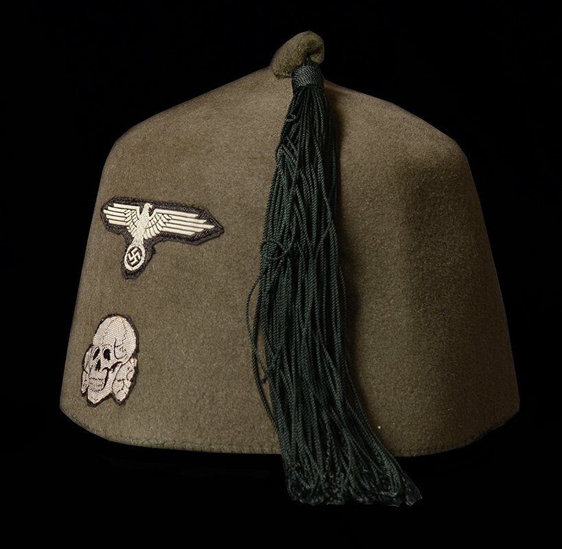 Waffen-SS Handschar Division Field Grey Service Fez