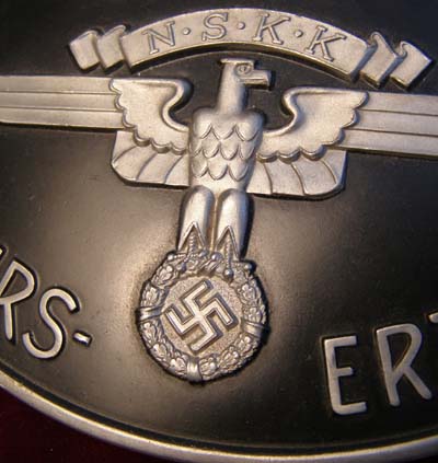 NSKK Traffic Control Gorget. Near Mint Condition