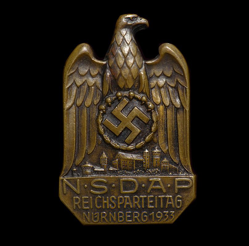NSDAP Reichsparteitag 1933 Commemorative Award Badge