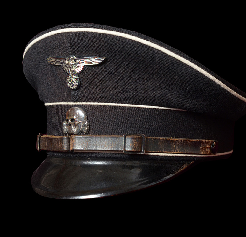 Allgemeine-SS OR / NCO Visor Cap | Provenance Back To 1945