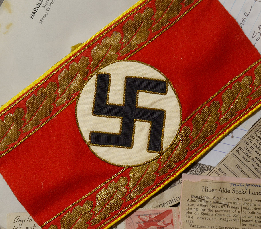 Albert Speer | NSDAP Armband | Deputy Reichsleiter | Provenance