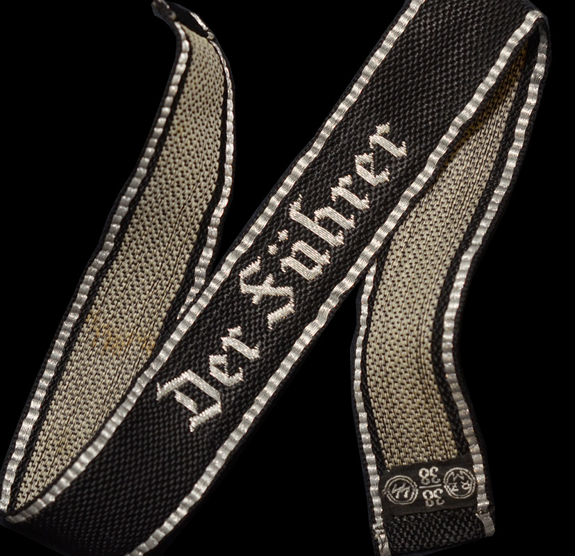 'Der Fuhrer' Officers Cuff Title | Gothic Script | Flatwire