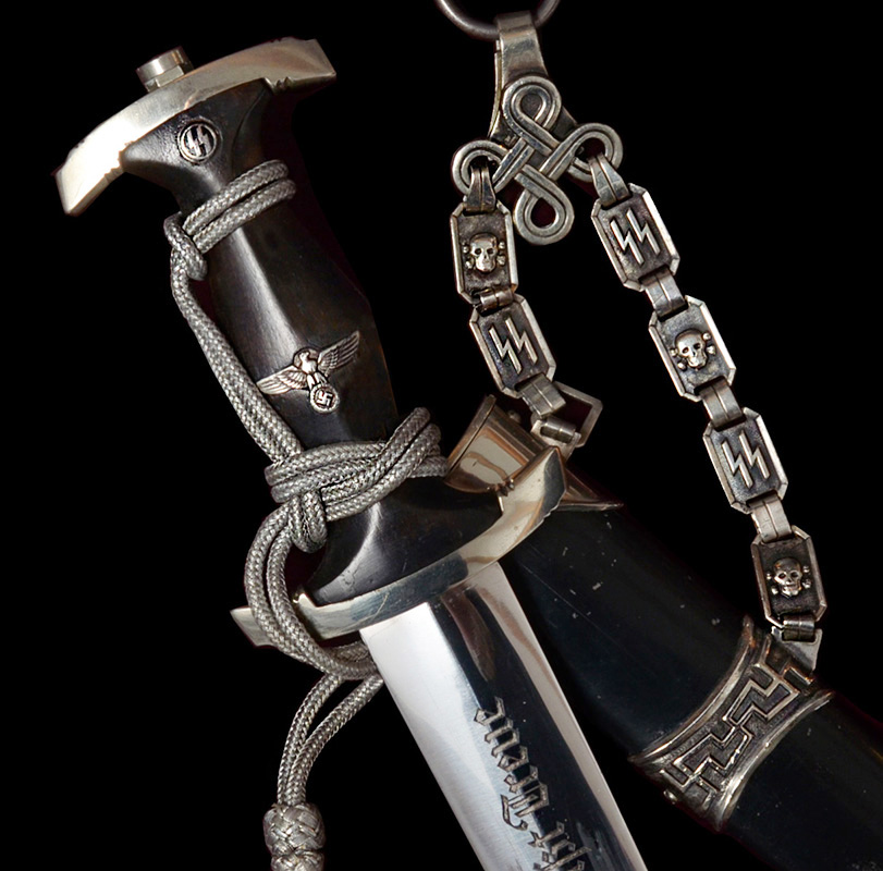 SS 1936 Chained Dagger | Type 2 Solid Nickel-Silver Fittings | Discounted