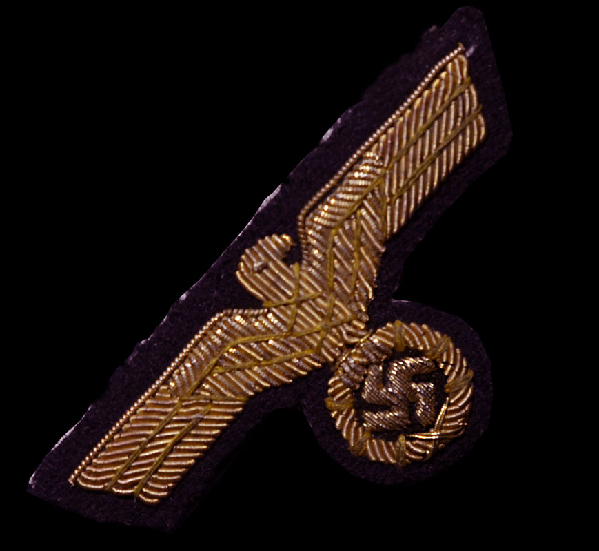 KriegsmarineCap Eagle/Swastika For Officer Ranks
