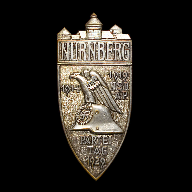 NSDAP 1929 Parteitag Non-Portable Award | Special Silver Issue