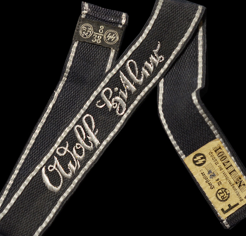 Leibstandarte Adolf Hitler Officer Cuff Title. | Bullion | Double RZM Tagged