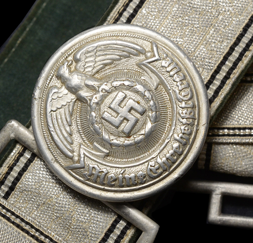 Waffen-SS Brocade Belt & Buckle | Provenance 