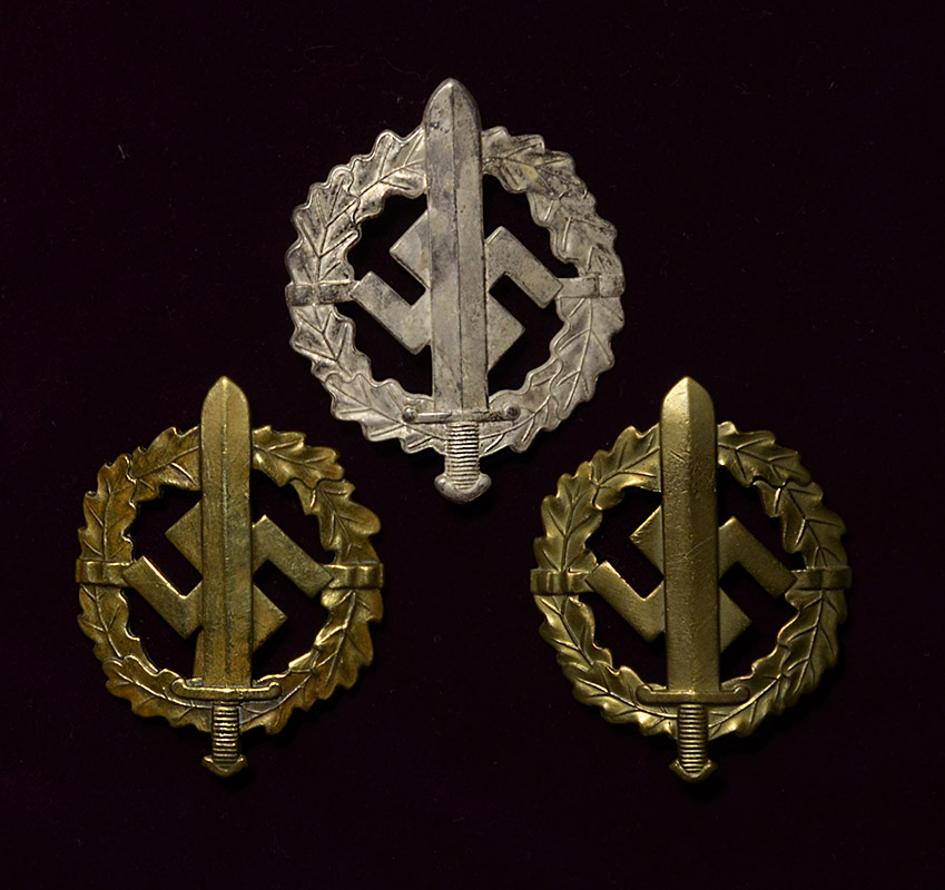 Group of Three Third Reich Sports Badges | Dealer Lot