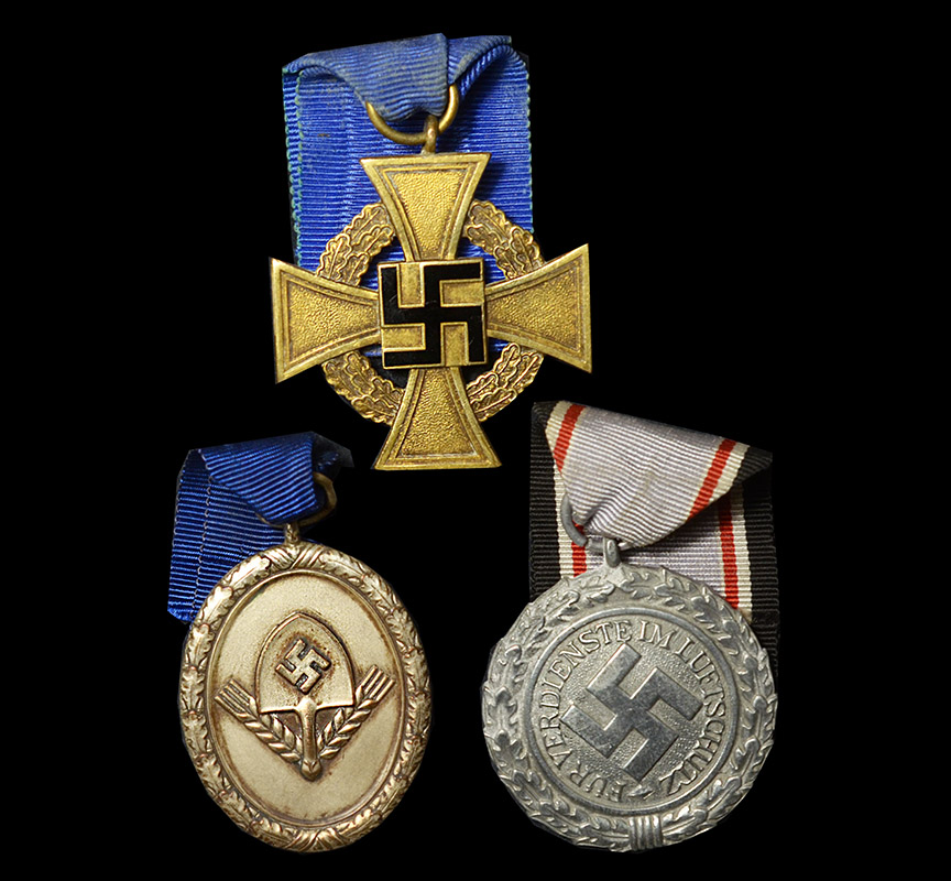 Third Reich Group of Three Medals | Great Dealer Lot