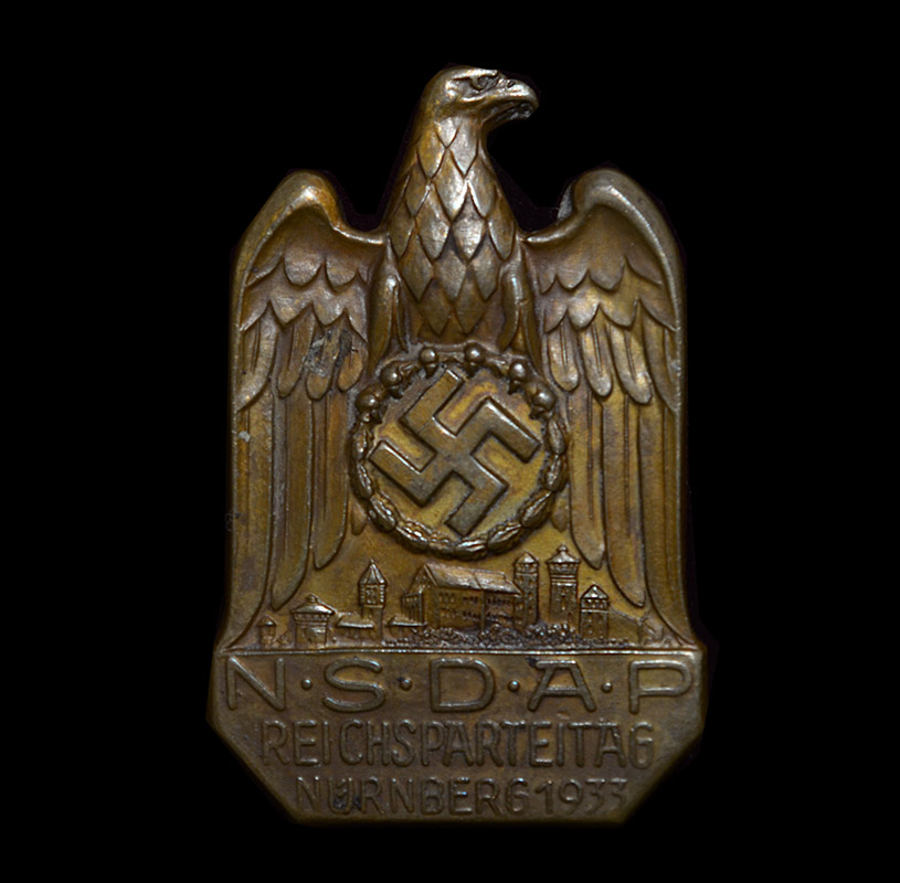 NSDAP Reichsparteitag 1933 Commemorative Award Badge
