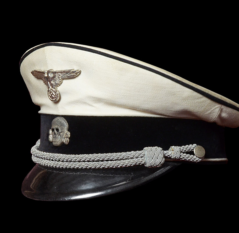 SS Allgemeine Officer 'Summer Service' Visor Cap | Extreme Rarity