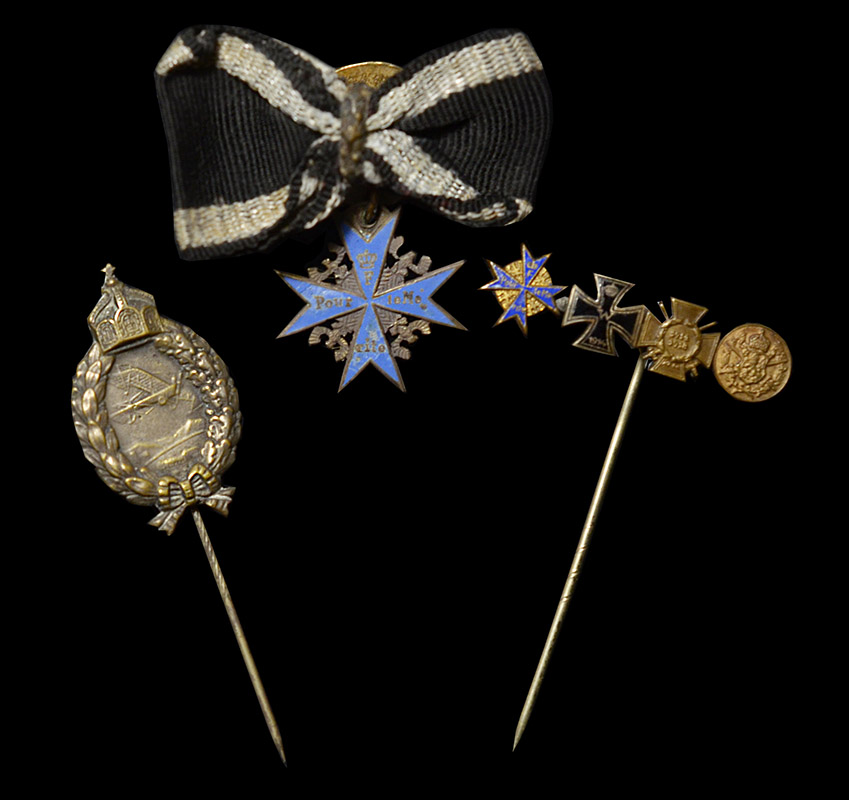 Pour Le Merite Stickpin Grouping