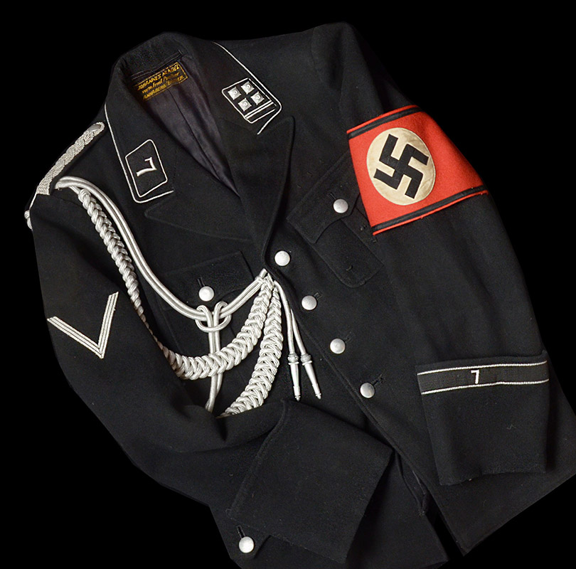 Allgemeine-SS Officer Service Tunic | Standarte 7 | Attributed to SS-Ostubaf Bachmann