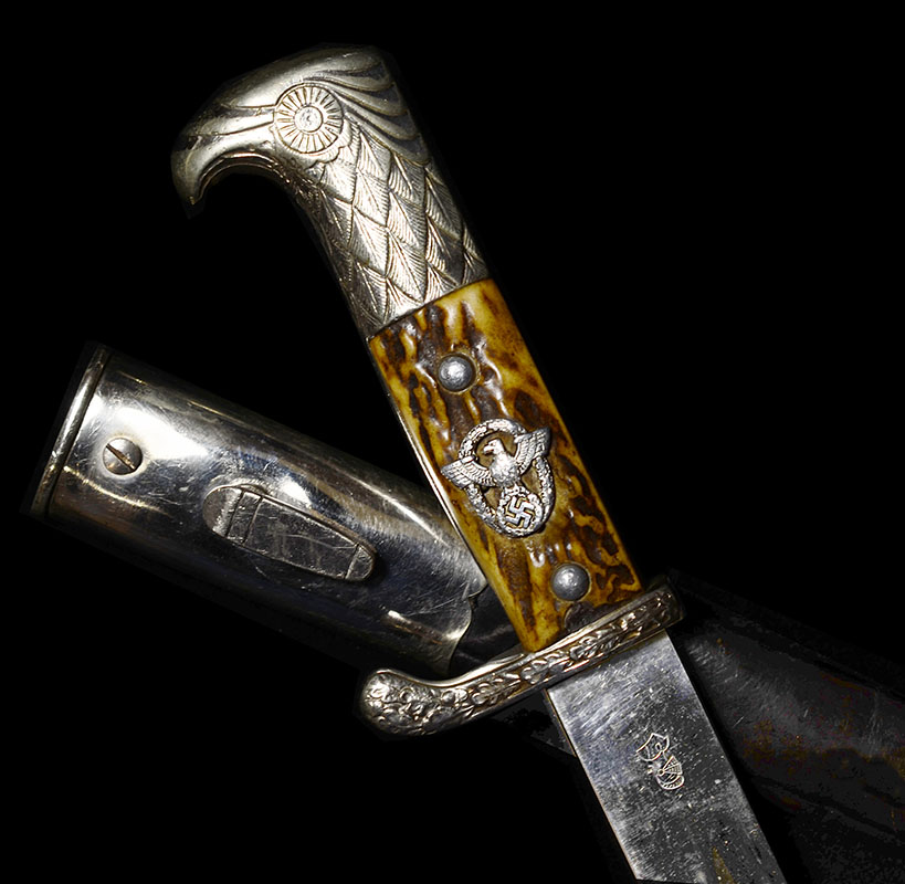 Polizei Staghorn Bayonet By Weyersberg Solingen