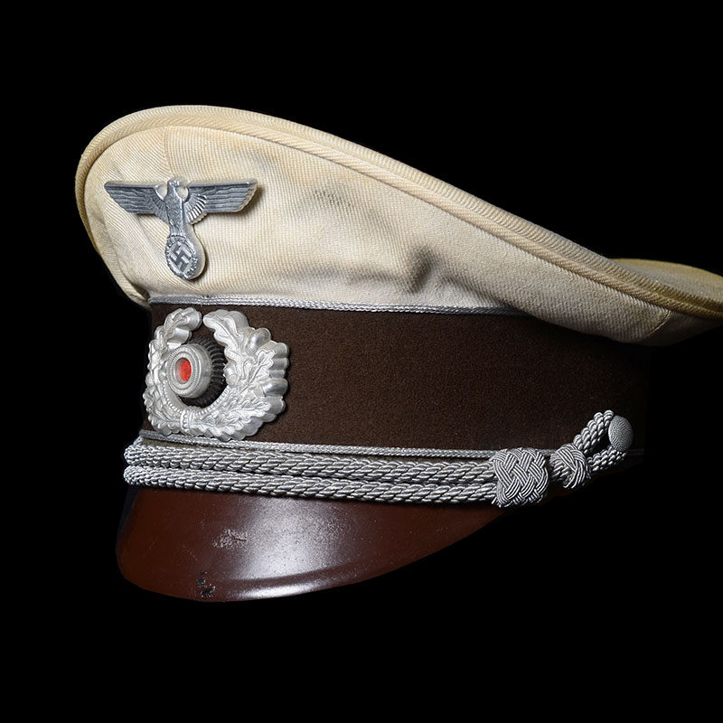 Transportkorps Speer Leaders Visor Cap | Summer White Top | Rare To Market