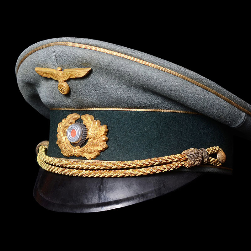 Heer General Rank Visor Cap | Attributed to Generalmajor Angern