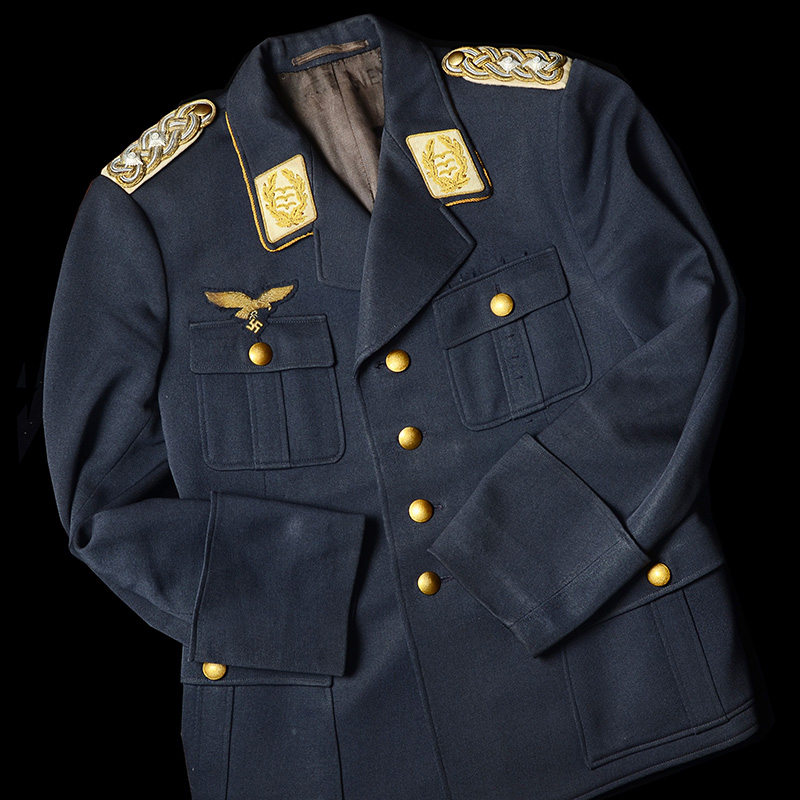 Luftwaffe General Der Flieger Tunic Belonging To Joachim Coeler